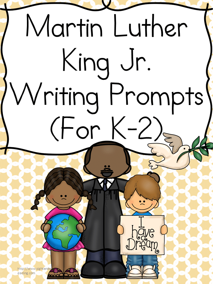 Free Martin Luther King Jr. Day Writing Prompts (K-2)