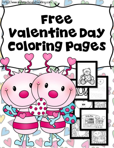 Free Valentine's Day Coloring Pages