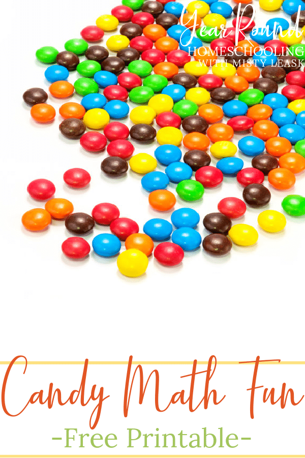 candy math fun, candy math activities, candy math printable