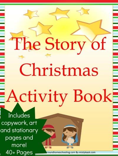 With more than 40 pages of the story of Christmas learning fun!