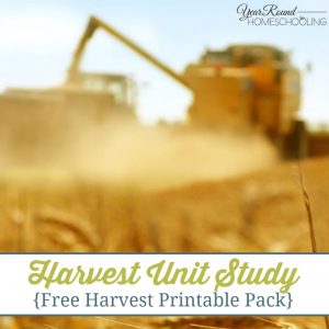 Harvest Unit Study