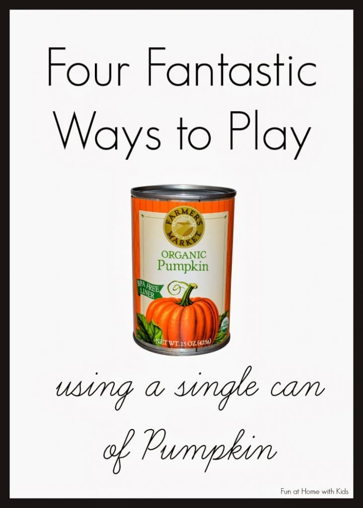 sensory play from pumpkin