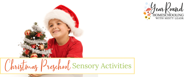 christmas preschool sensory activities, christmas sensory activities, preschool christmas sensory activities, sensory activities christmas preschool