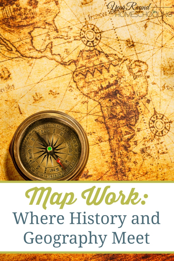 map, map work, history, geography, homeschool, homeschooling