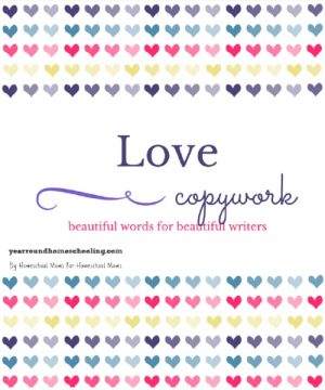 Valentine’s Day Copywork Pages