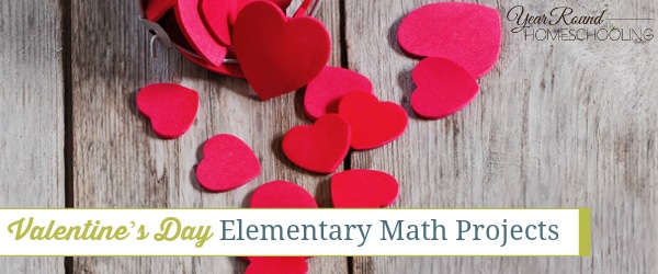 valentine's day, elementary, math, homeschool, homeschooling