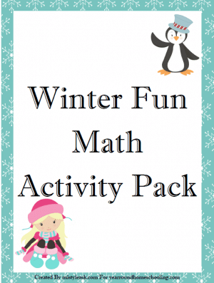 Winter Time Math Activity Pack
