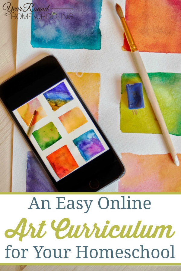 art, homeschool art curriculum, art curriculum, online homeschool curriculum, homeschool, homeschooling