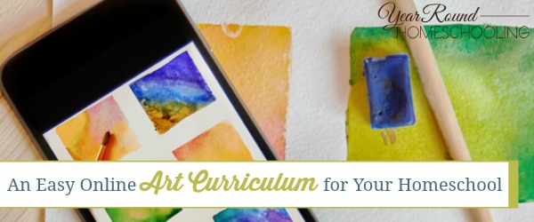 art, homeschool art curriculum, art curriculum, online homeschool curriculum, homeschool, homeschooling