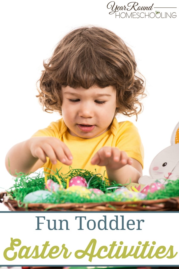 toddler, Easter, preschool, prek, homeschool, homeschooling