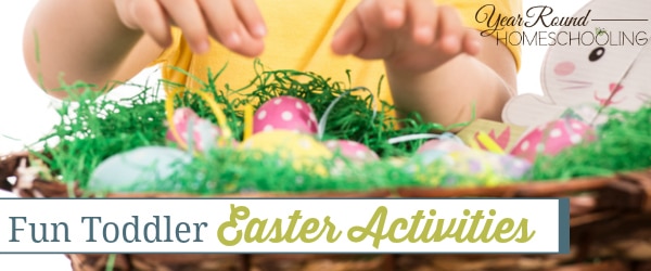 toddler, Easter, preschool, prek, homeschool, homeschooling