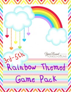 Free Rainbow Game Pack (3rd-5th)