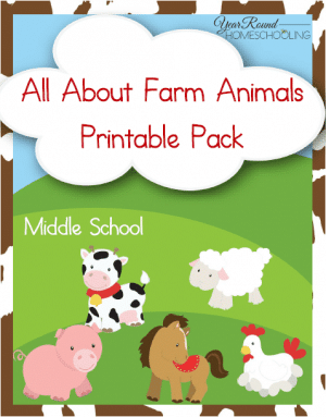 Farm Animals Unit Study (Middle School)