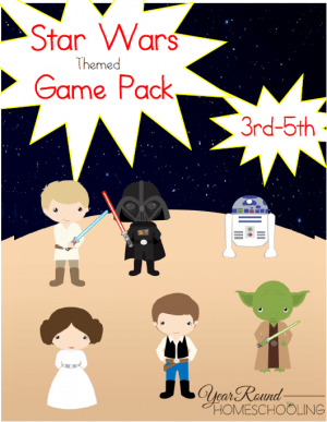 Star Wars Themed Game Pack (3rd-5th)