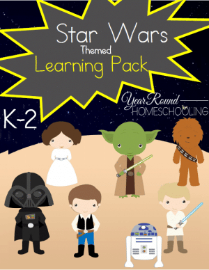 Star Wars Themed K-2 Learning Pack