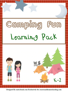 Free Camping Printables - Year Round Homeschooling
