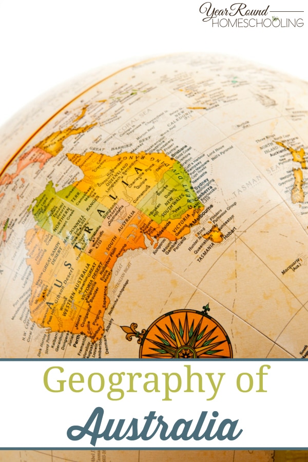 geography of australia, geography, australia, homeschool, homeschooling