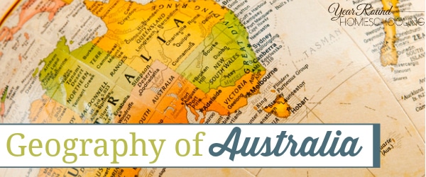 geography of australia, geography, australia, homeschool, homeschooling