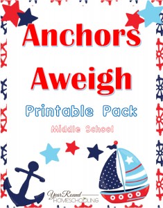 Free Nautical Printable Pack (Middle School)