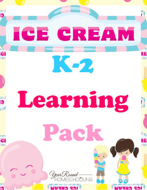 Ice Cream Learning Pack (K-2)