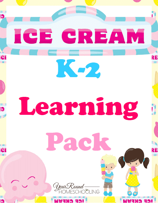 Ice Cream Learning Pack (K-2)
