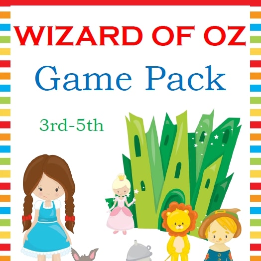 Wizard of Oz Game Pack (3rd-5th)