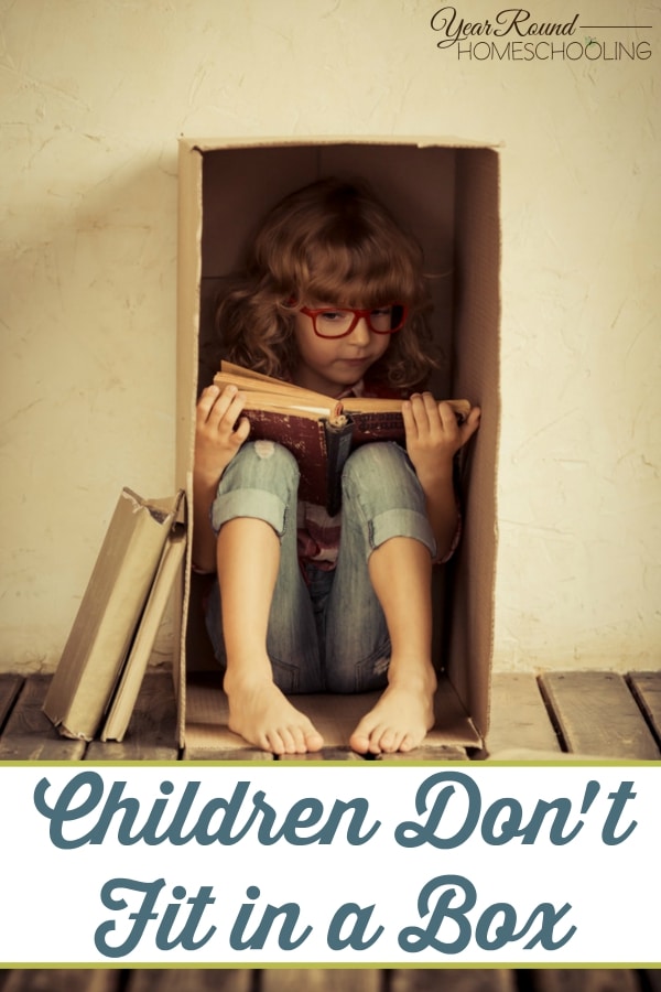 Children Don't Fit in a Box - By Misty Leask