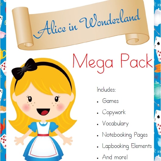 Alice in Wonderland Mega Pack - Year Round Homeschooling