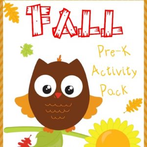 Fall PreK Activity Pack