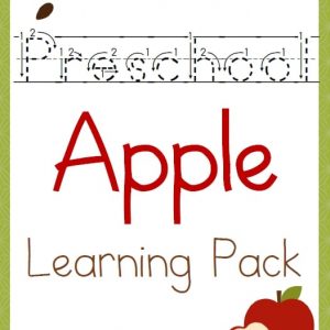 Preschool Apple Learning Pack