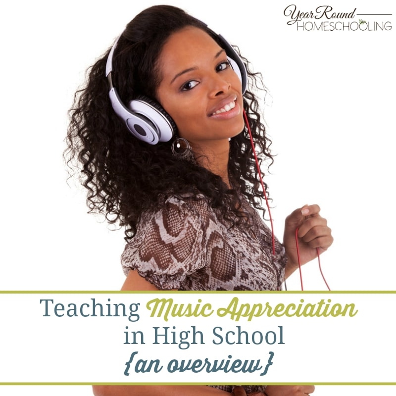 Teaching Music Appreciation can seem like a daunting task. However, it can be FUN and ENJOYABLE - even if you're not musical! Find out more... :: www.yearroundhomeschooling.com