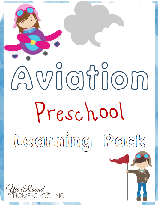 Free Aviation Preschool Learning Pack