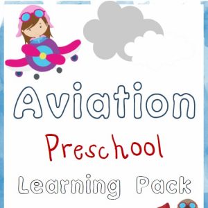 Aviation Preschool Learning Pack