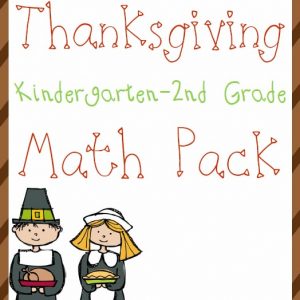 Thanksgiving Math Pack (K-2)