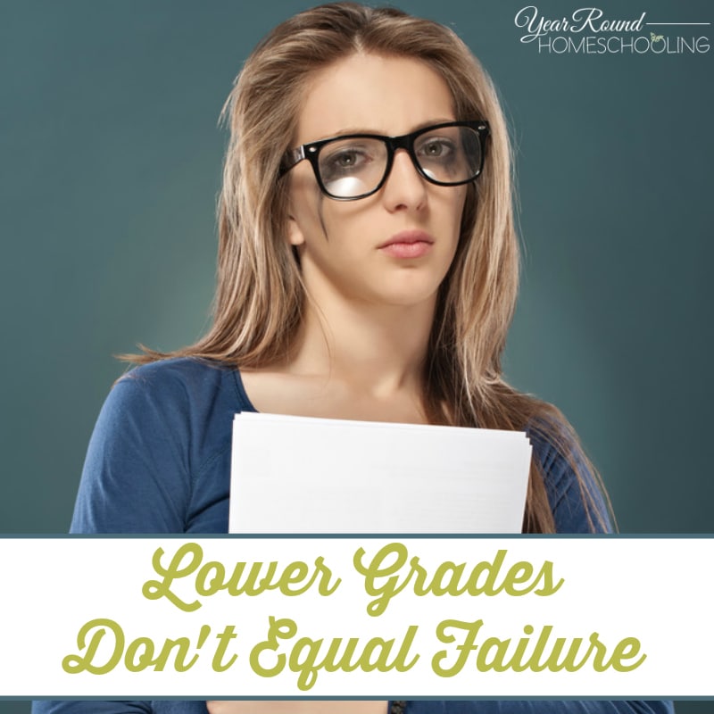 Lower Grades Don't Equal Failure Year Round Homeschooling