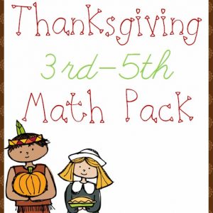 Thanksgiving Math Pack (3rd-5th)