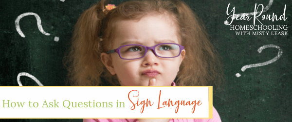 how to ask questions in sign language, ask questions sign language, questions sign language