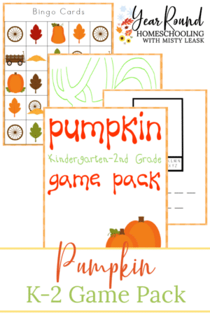 Pumpkin Game Pack (K-2)