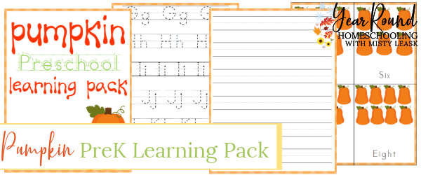 pumpkin prek learning pack, pumpkin preschool learning pack, pumpkin preschool pack, pumpkin prek pack