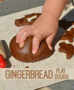 Gingerbread Play Dough