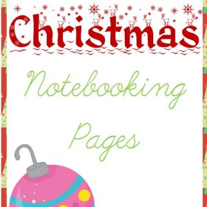 Christmas Notebooking Pages