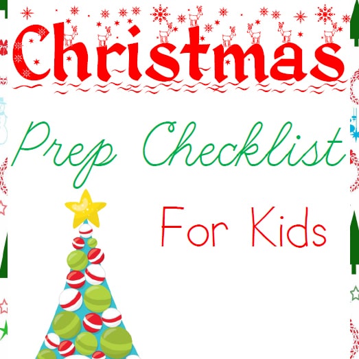 Christmas Prep Checklist for Kids Year Round Homeschooling
