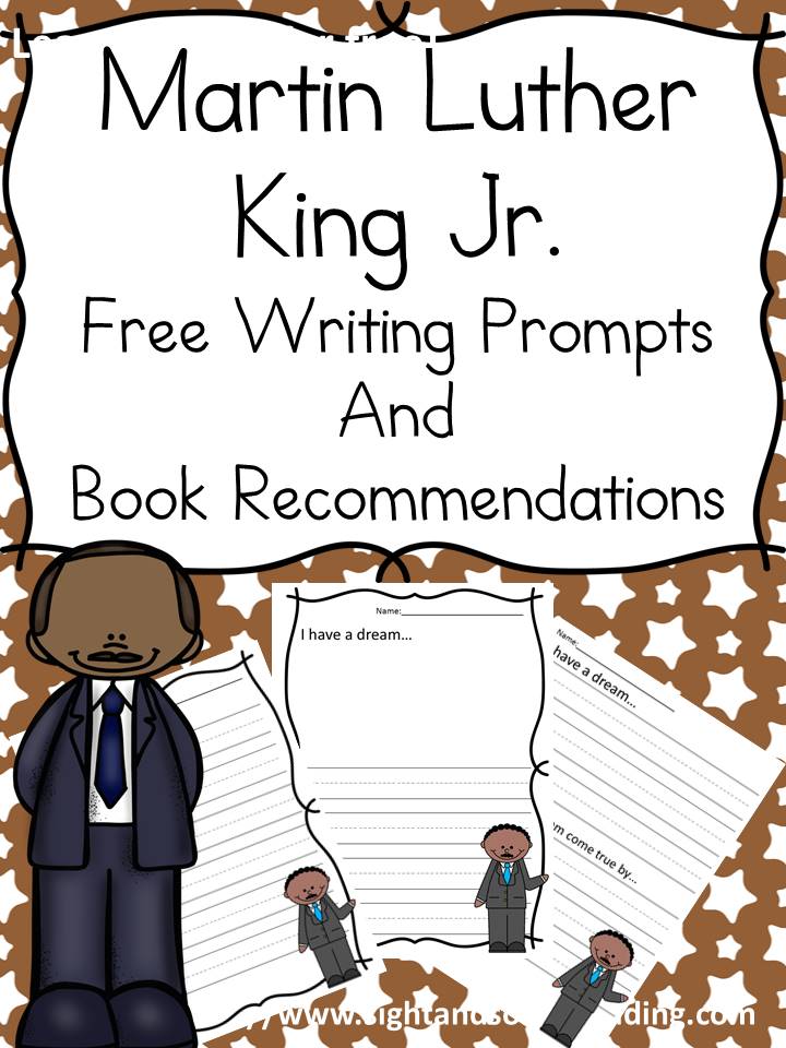 Free Martin Luther King Jr. Lesson and Writing Prompts