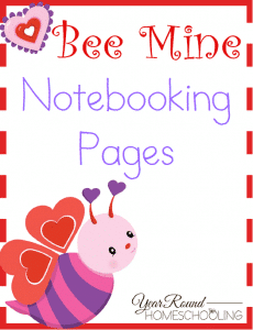 Bee Mine Notebooking Cover