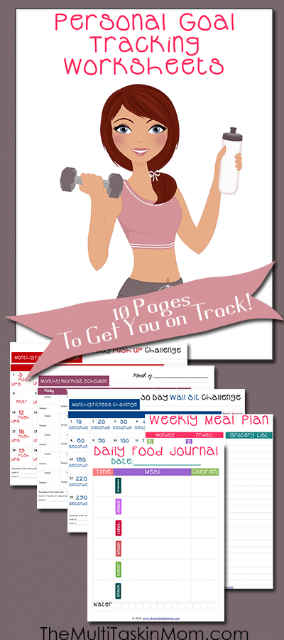Free Personal Goal Tracking Worksheets