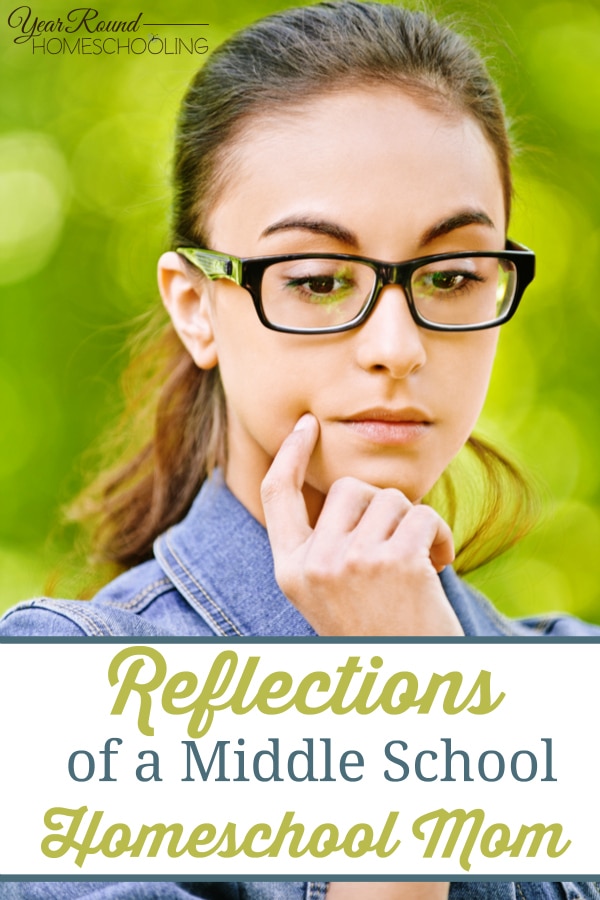 homeschool, mom, reflections, middle school, homeschooling