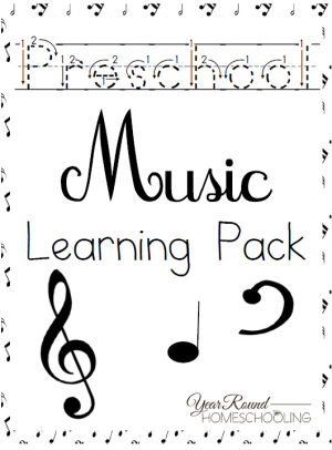 Free Preschool Music Lesson Learning Pack