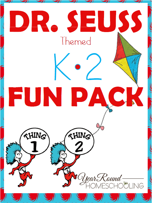 Free Dr. Seuss Themed K-2 Fun Pack