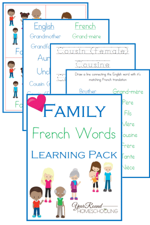 French Family Words