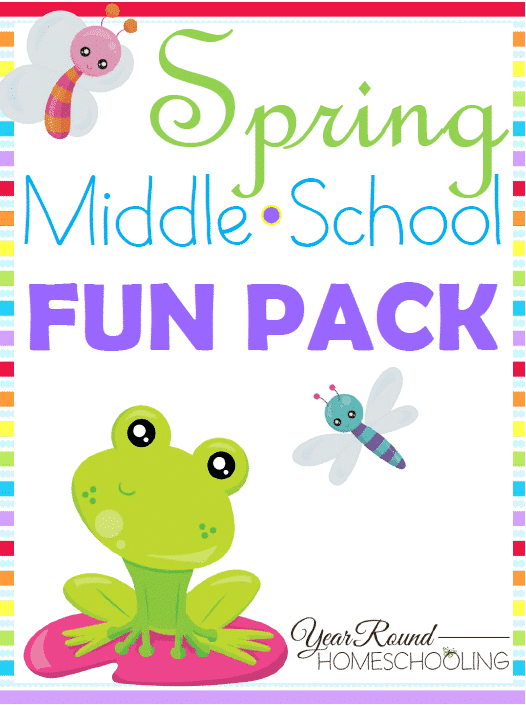 Spring Middle School Fun Pack